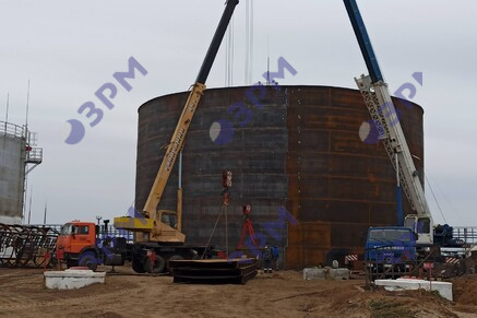 РВС-5000 м3 для нефти в Красноярске - Опытный завод резервуаров и металлоконструкций